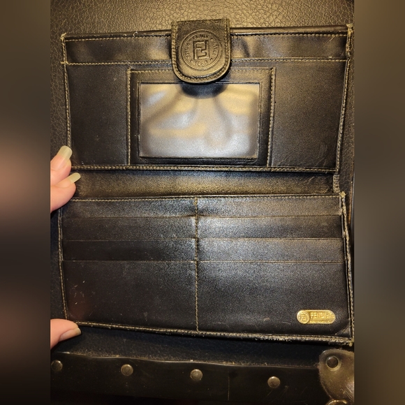 FENDI Vintage Penguin striped wallet - Picture 2 of 7